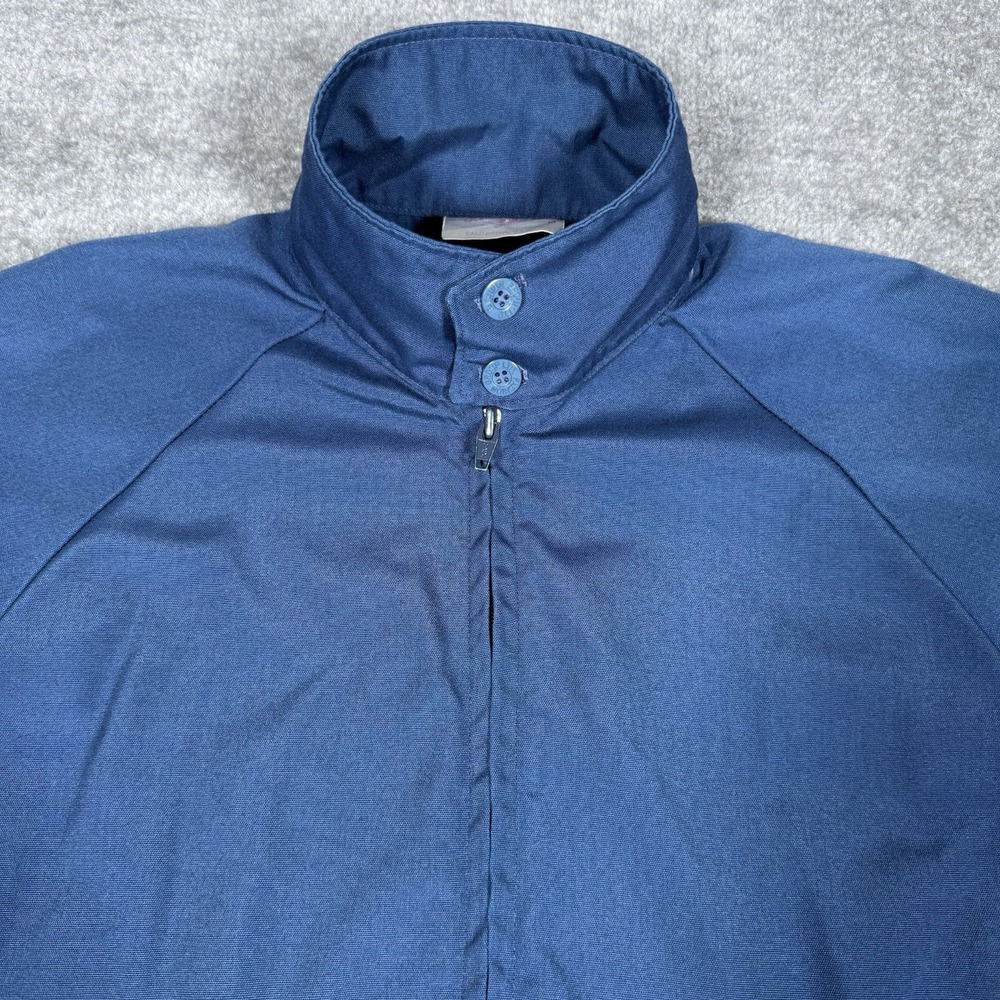 Vintage Fashion Group Ltd‎ Bi Swing Jacket Men's Medium Blue Full Zip Boxy - Picture 5 of 8